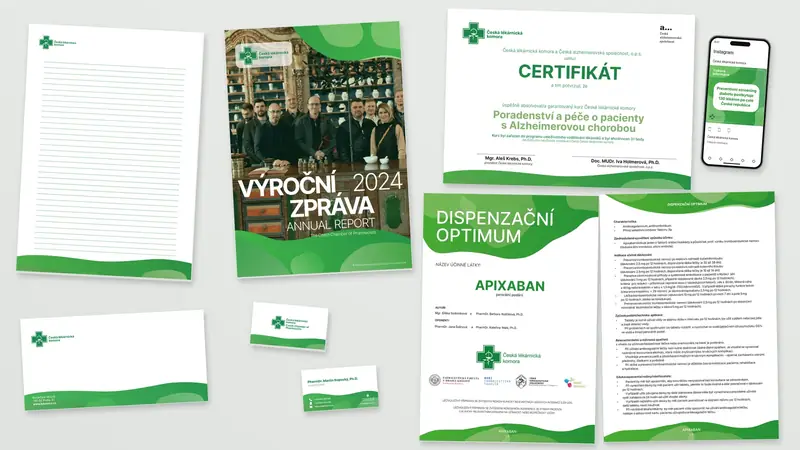 Česká lékárnická komora — ukázka projektu