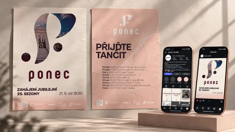 Divadlo PONEC — ukázka projektu
